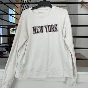 Aeropostale white sweater